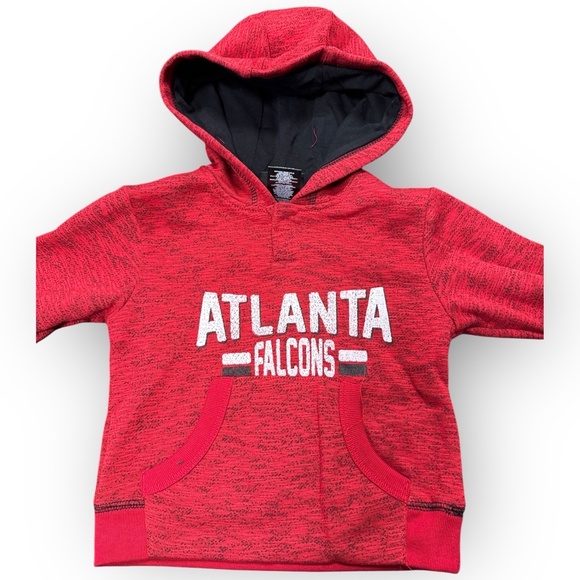 NEW NFL Team Apparel Atlanta Falcons Toddler Pullover Hoodie – 4T - Picture 3 of 5